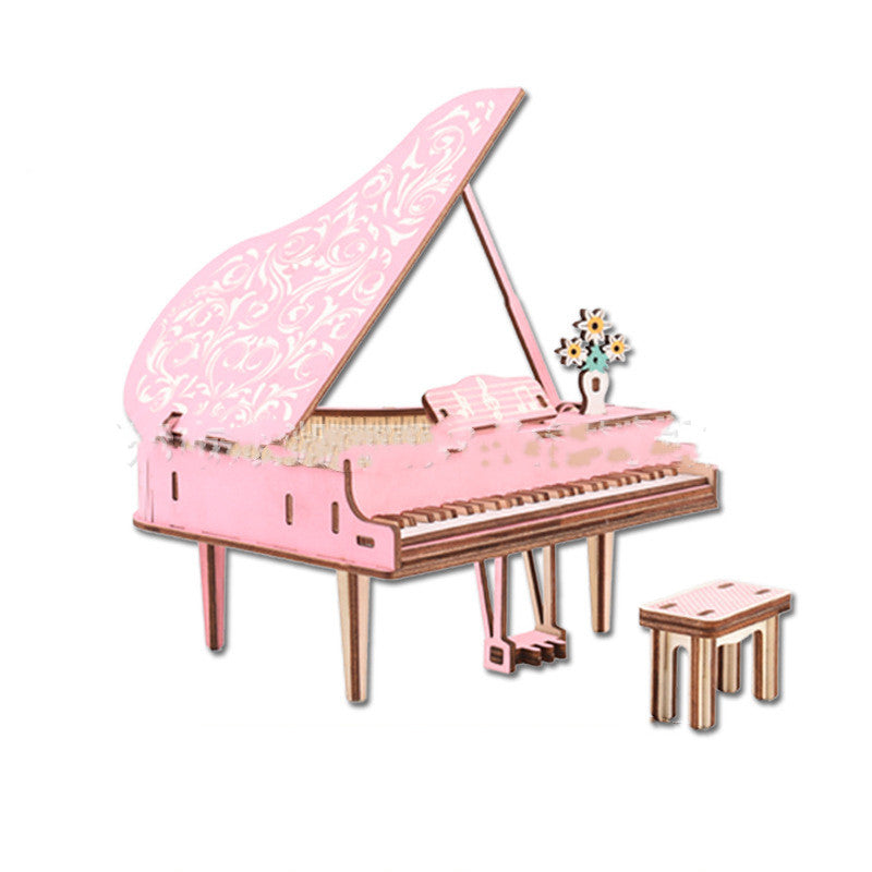 Wooden 3D Puzzle Educational Toys for Children-0