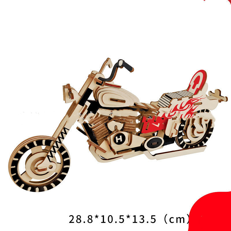 Wooden 3D Puzzle Educational Toys for Children-3