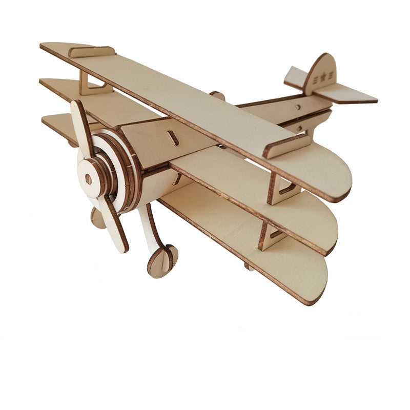 Wooden 3D Puzzle Toys for Kids' Education-0