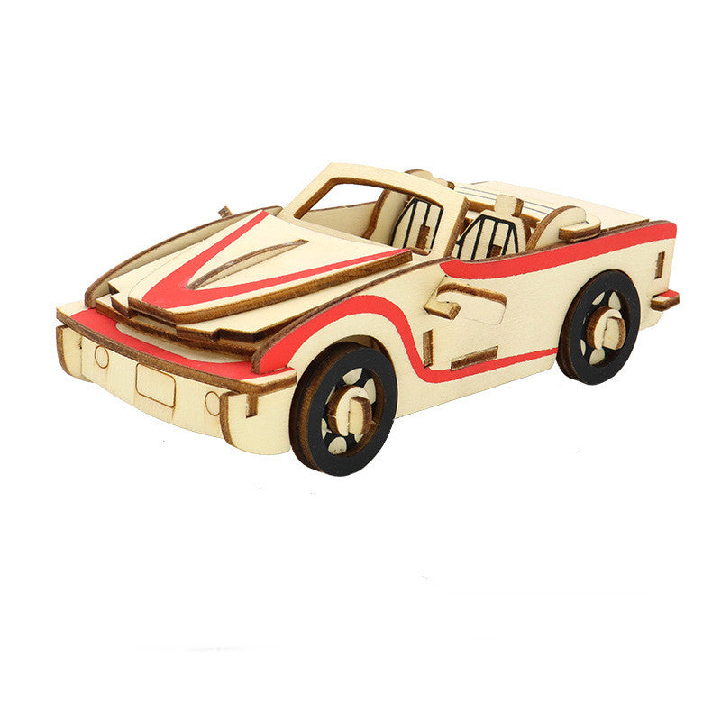 Wooden 3D Puzzle Toys for Kids' Education-15