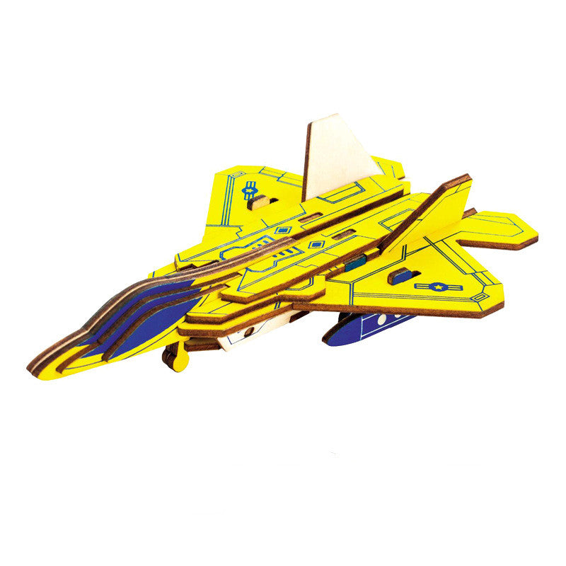 Wooden 3D Puzzle Toys for Kids' Education-7