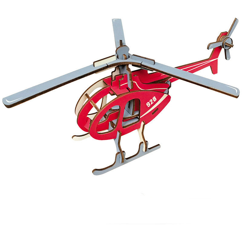 Wooden 3D Puzzle Toys for Kids' Education-10