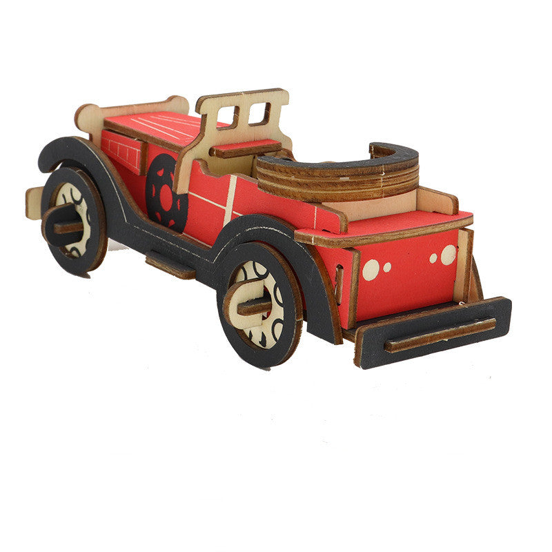 Wooden 3D Puzzle Toys for Kids' Education-11