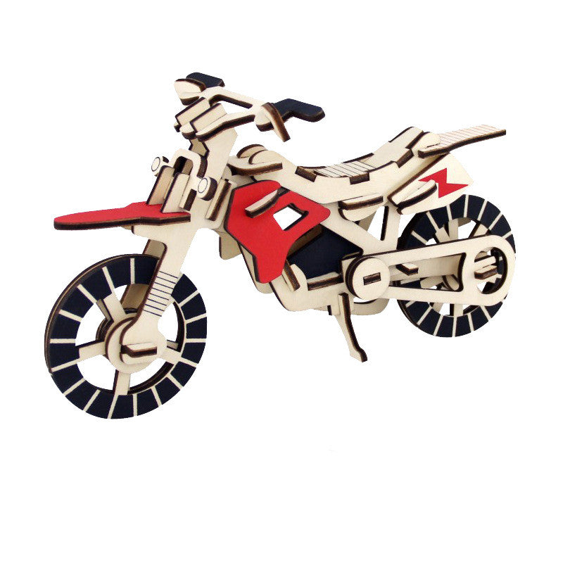 Wooden 3D Puzzle Toys for Kids' Education-14