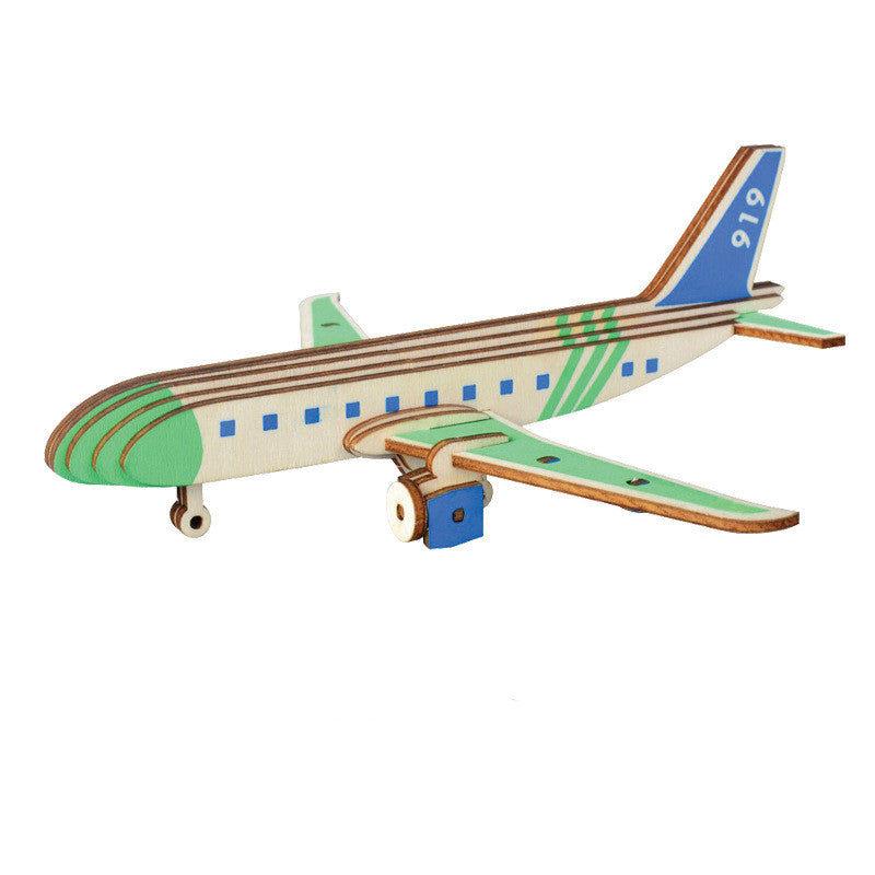 Wooden 3D Puzzle Toys for Kids' Education-18