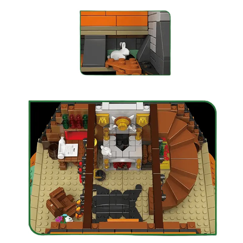 Wooden Cabin In The Woods 3397pcs-3