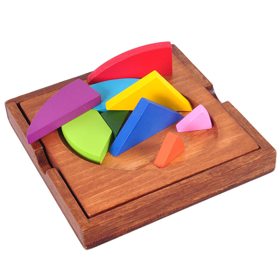 Wooden DIY Three-Dimensional Puzzle for Middle-Aged Adults-0
