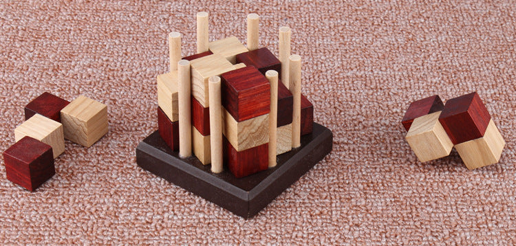 Wooden Educational Building Blocks for Children (4-6 Years)-2