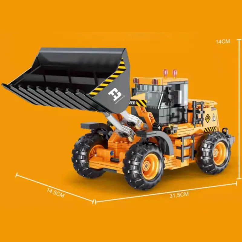 Remote Controlled Loader 696pcs-4