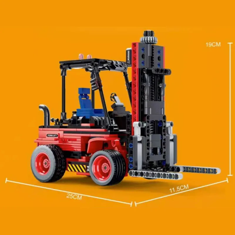 Remote Controlled Forklift 605pcs-4