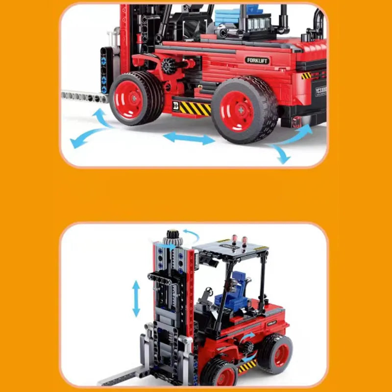 Remote Controlled Forklift 605pcs-2
