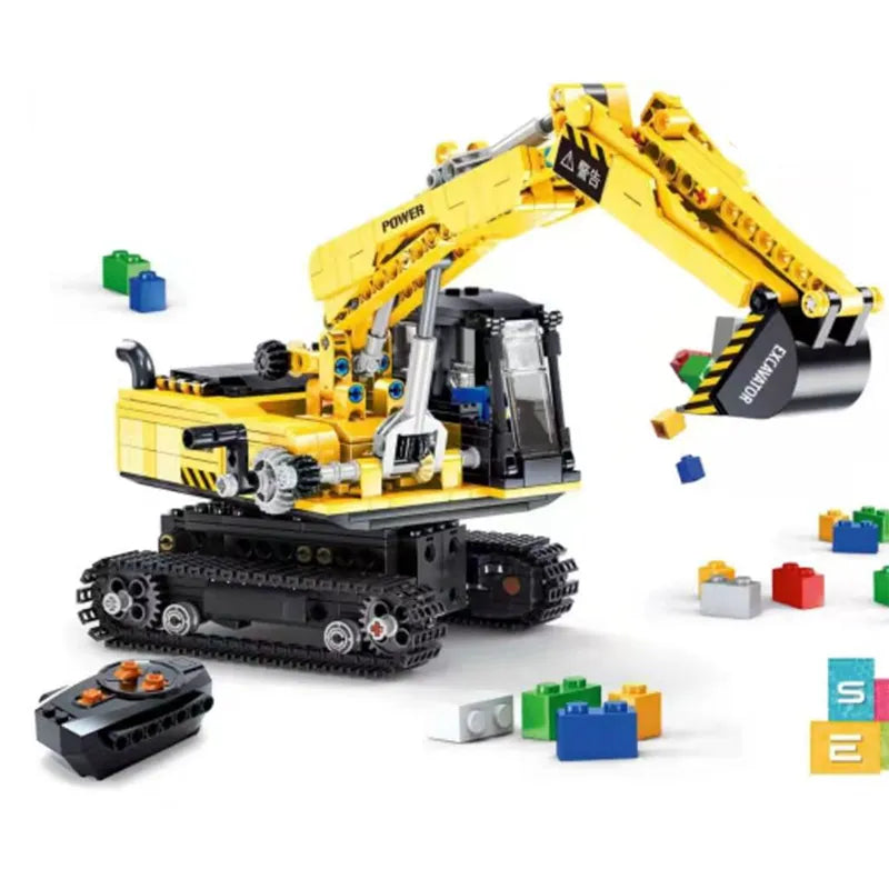 Remote Controlled Excavator 723pcs-0