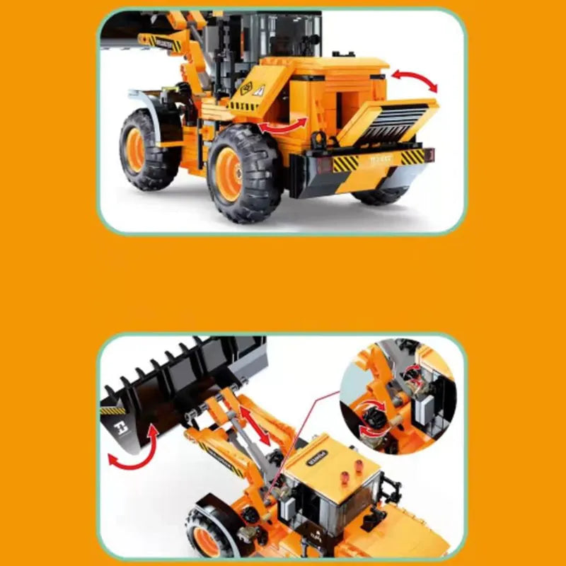Remote Controlled Loader 696pcs-2