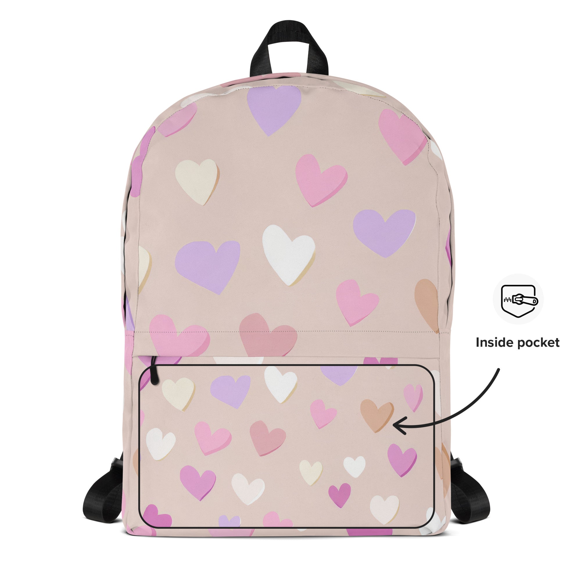 Pink backpack for Girls Backpack-1