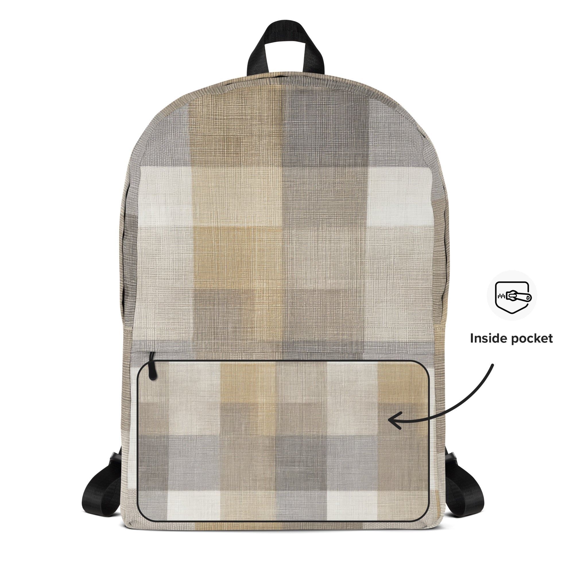 Linen Workspace Backpack-1