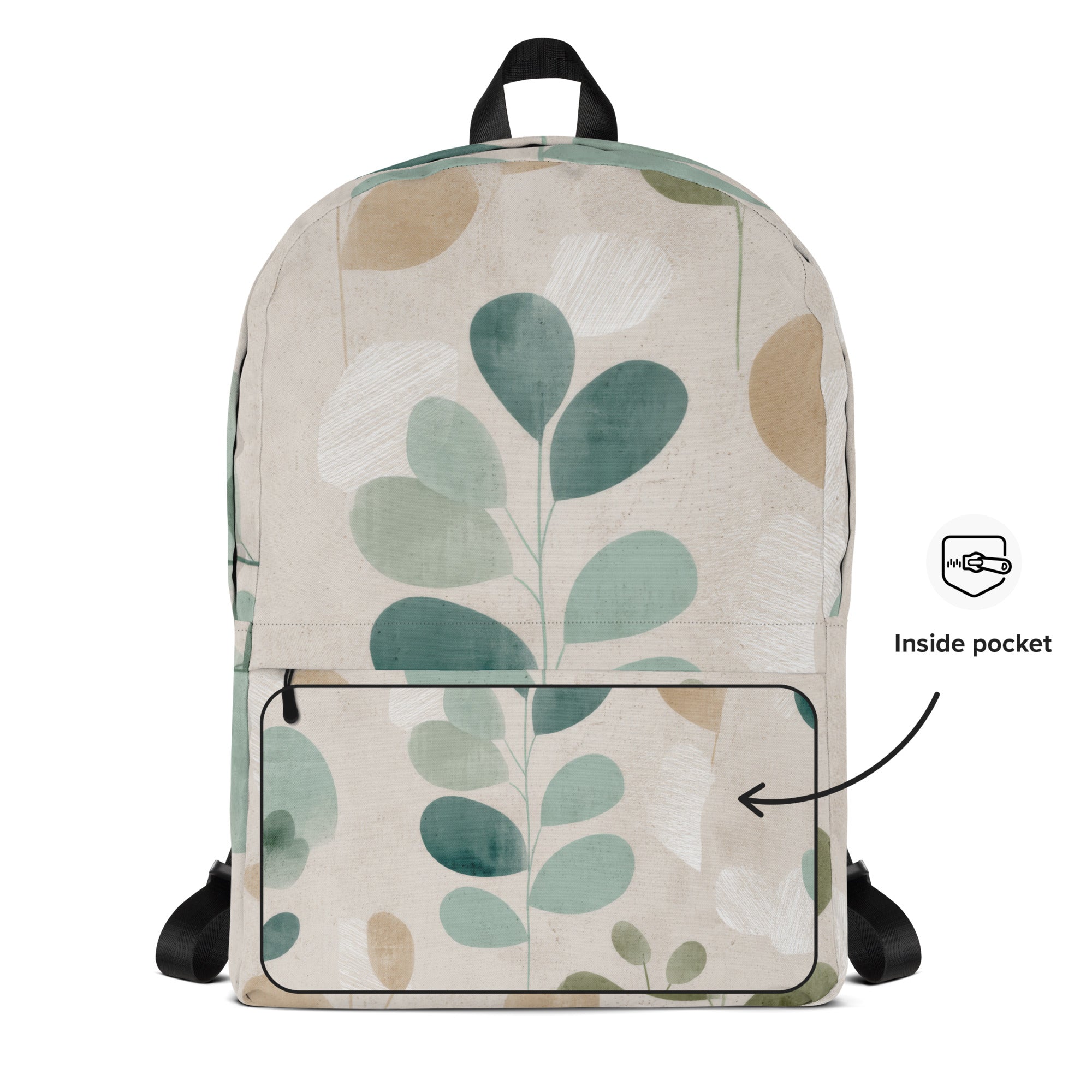 Minmalist Botanical Backpack-1