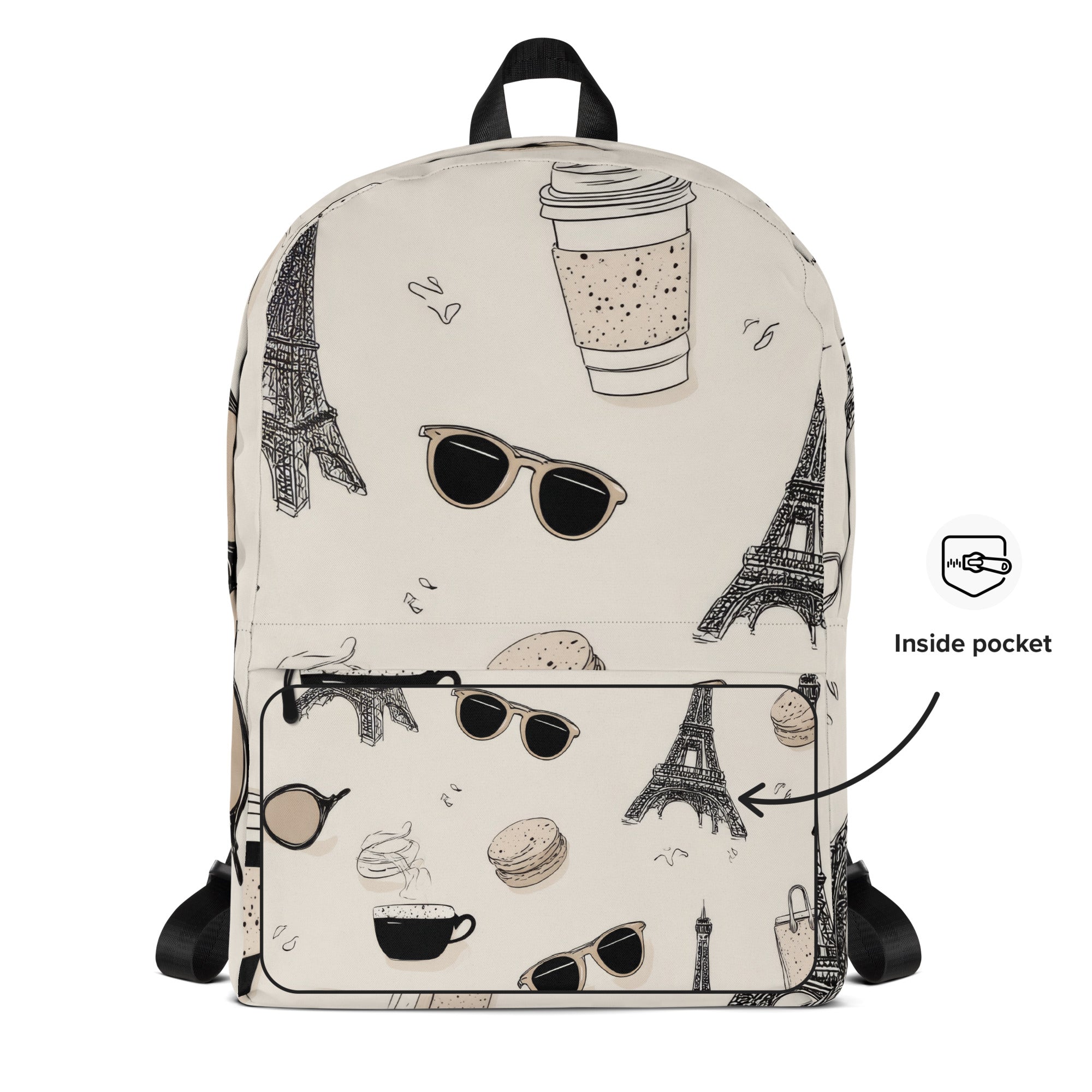 Café de Paris Backpack-1