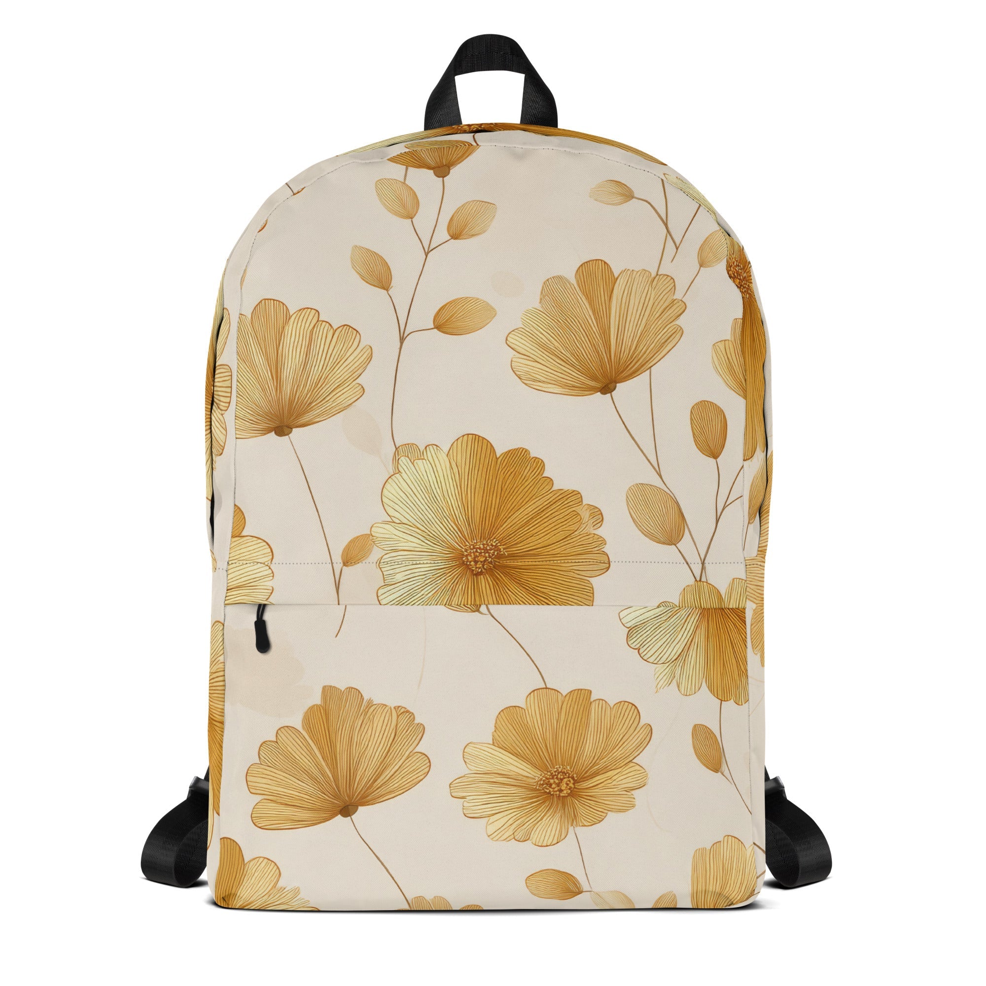 Golden Petal Backpack-0