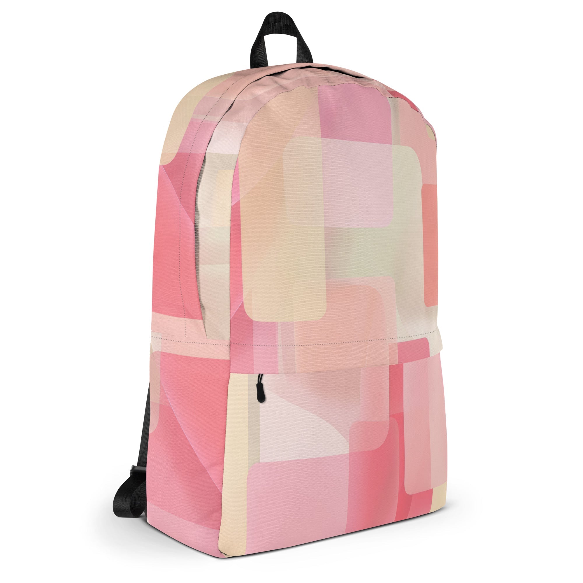 Soft Pink Aesthetic Backpack-3