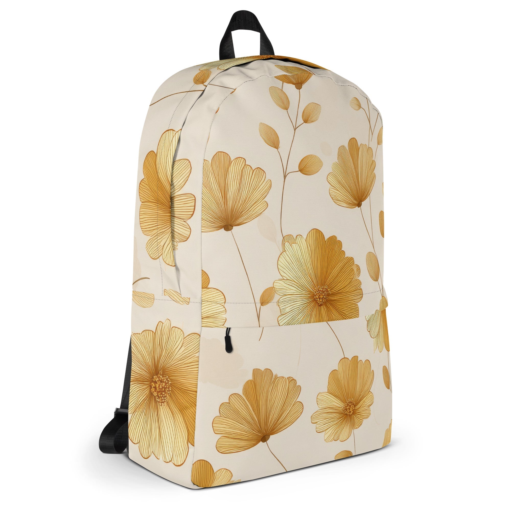 Golden Petal Backpack-3