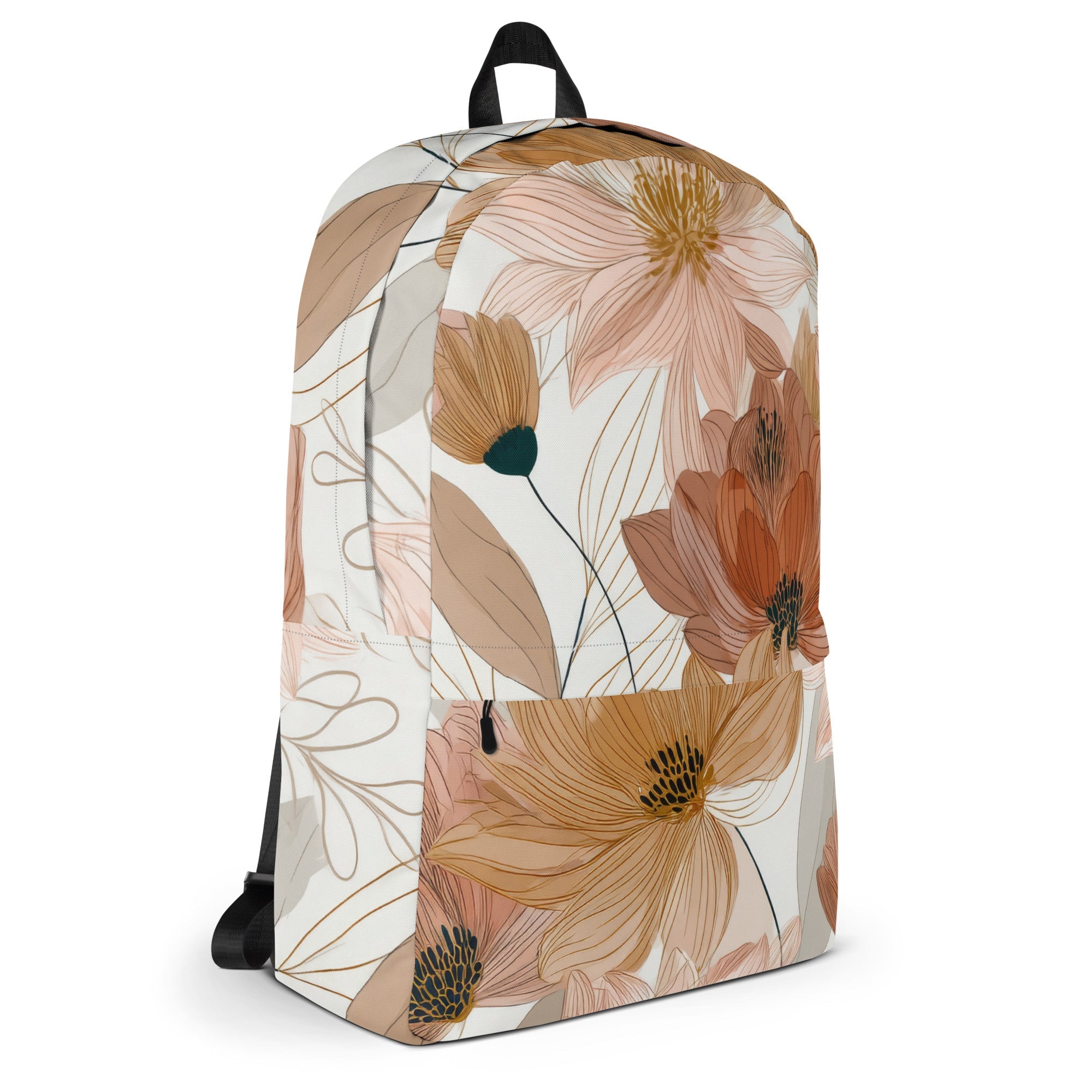 Boho Floral Backpack-3
