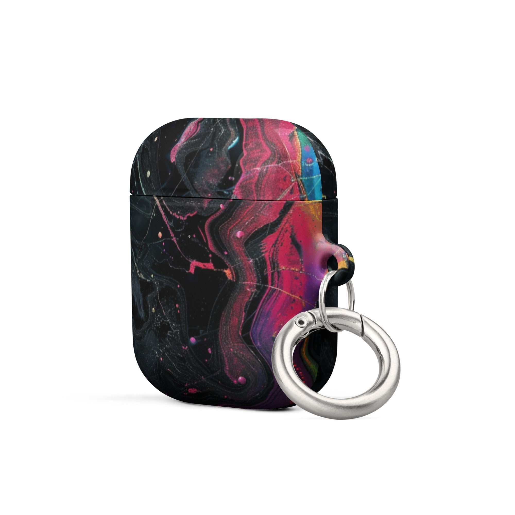 Black rainbow Case for AirPods-1