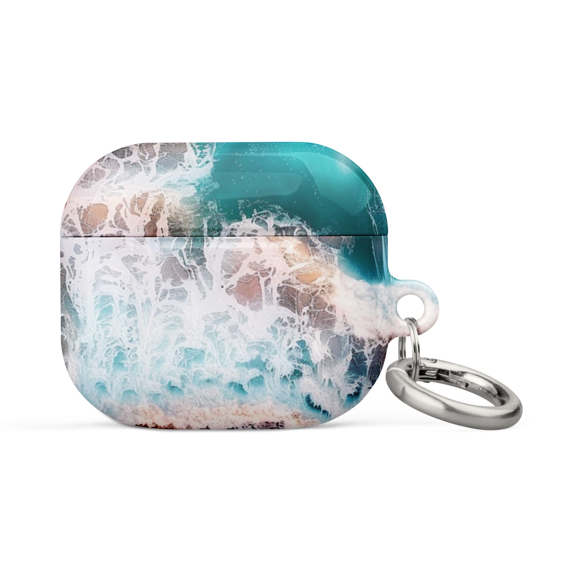 Aerial Beach  AirPods Case-7