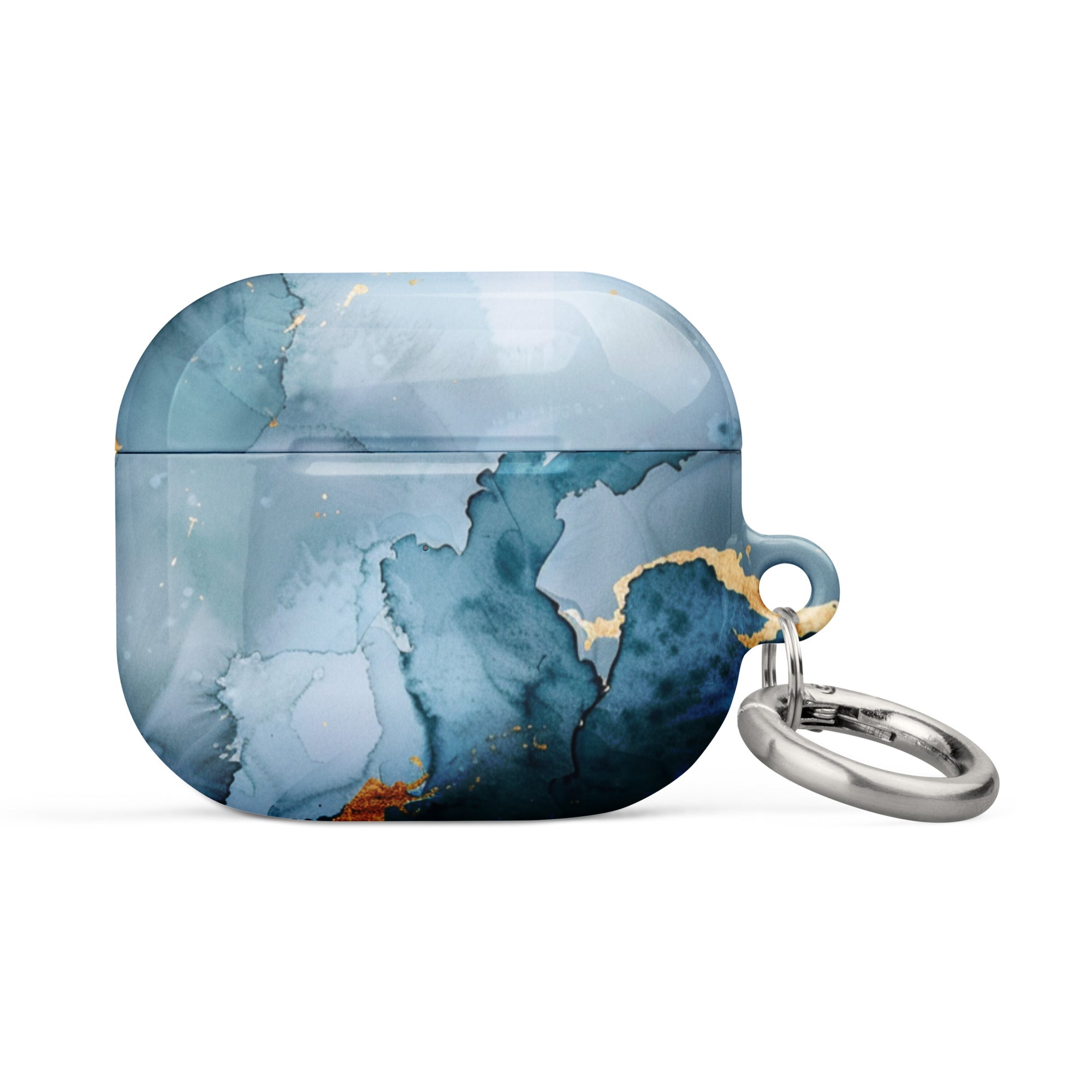 Blue Gold Case for AirPods-7