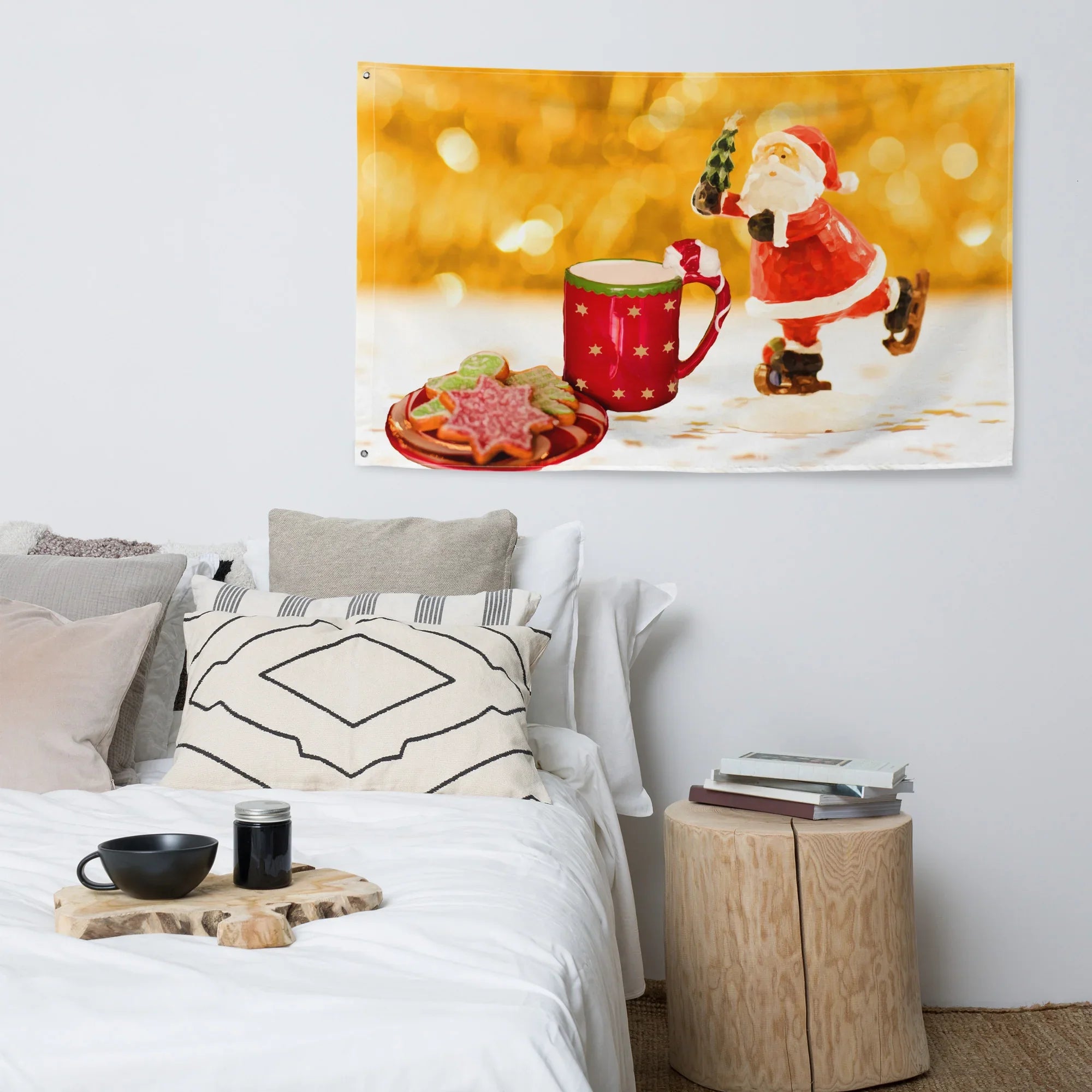 Santa Christmas Flag-3