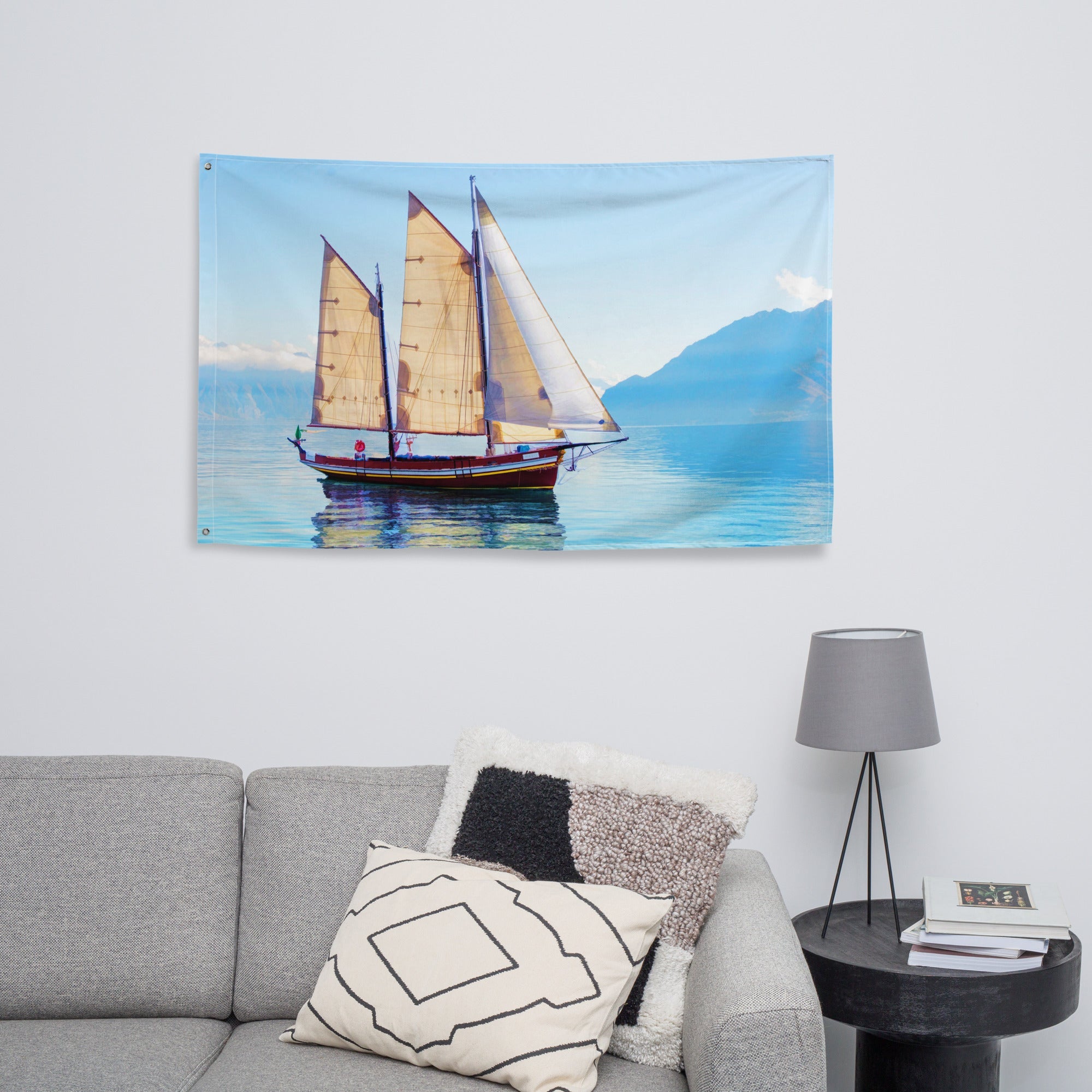 Ship Original Flag Tapestry wall hanging-3