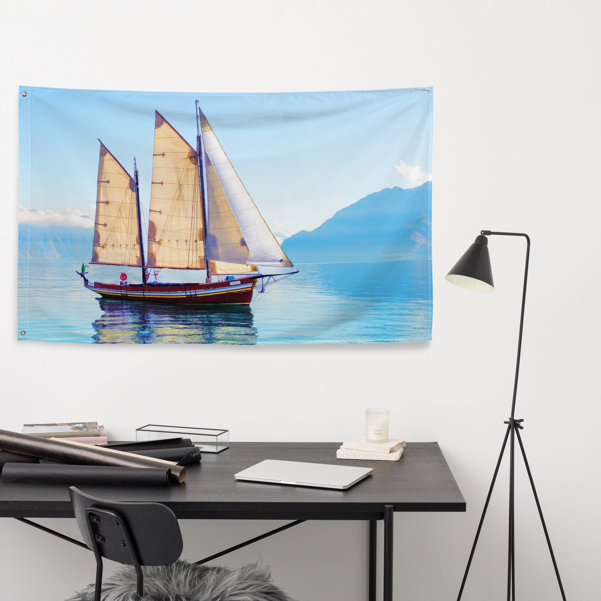 Ship Original Flag Tapestry wall hanging-4