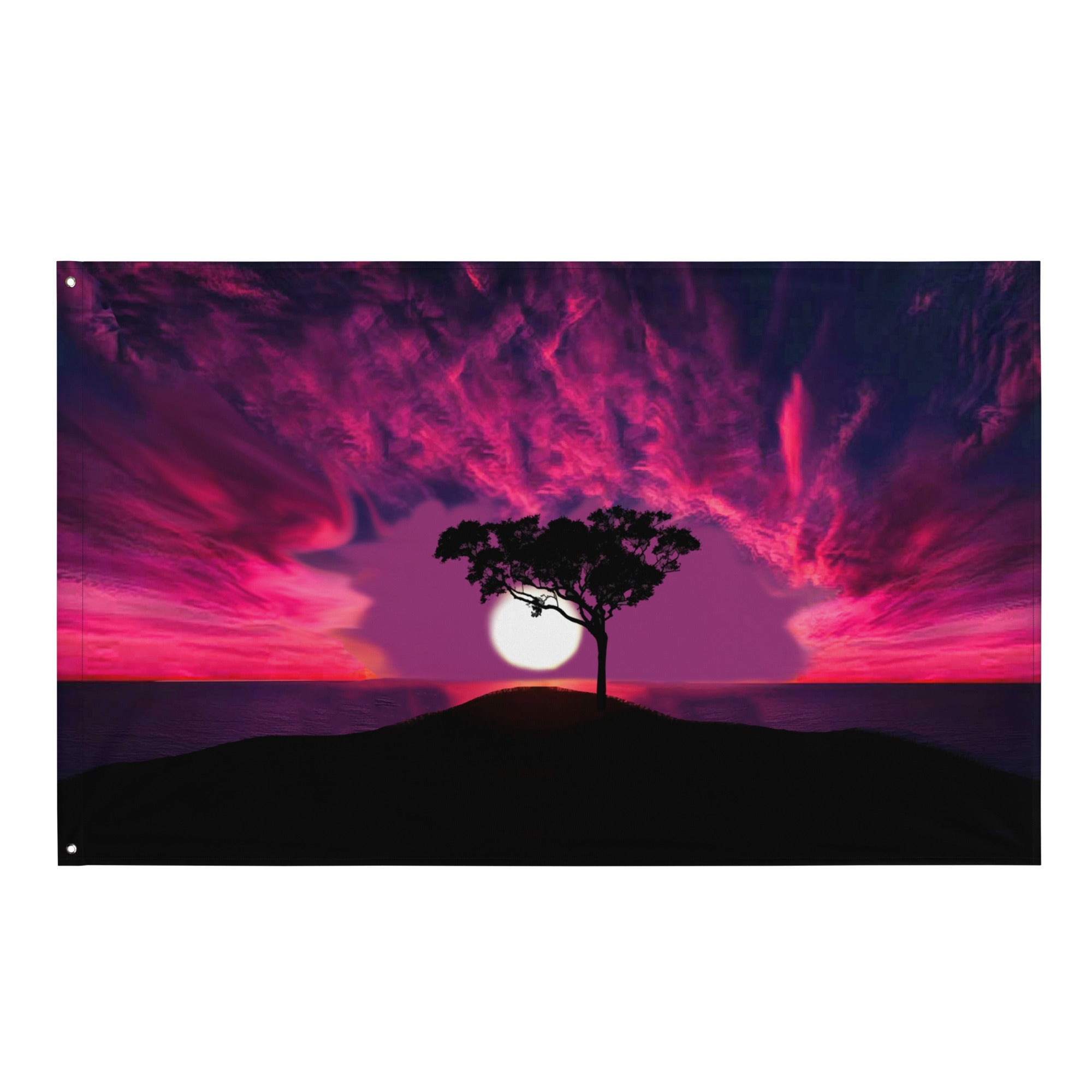 Sunset Flag Tapestry wall hanging-0