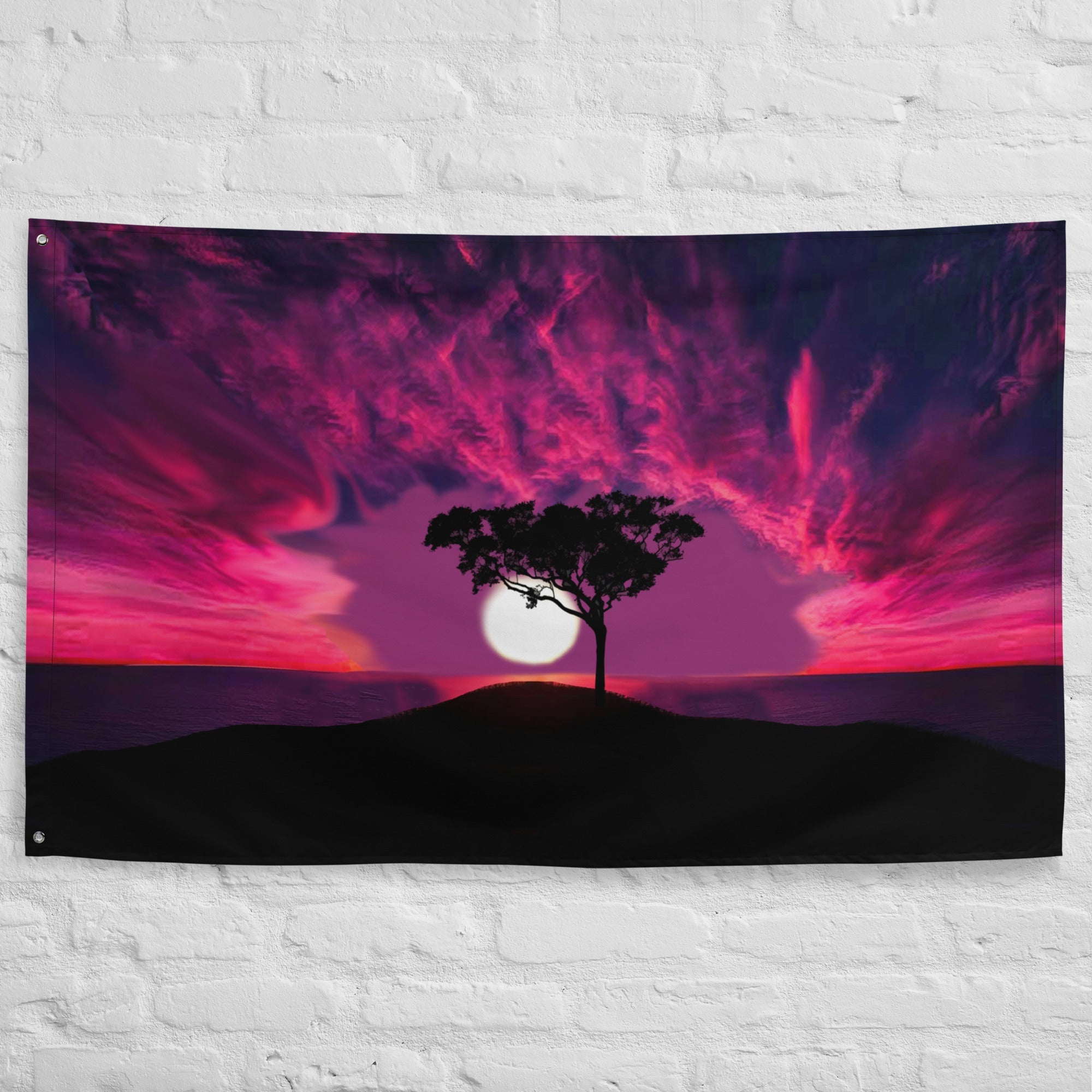 Sunset Flag Tapestry wall hanging-2