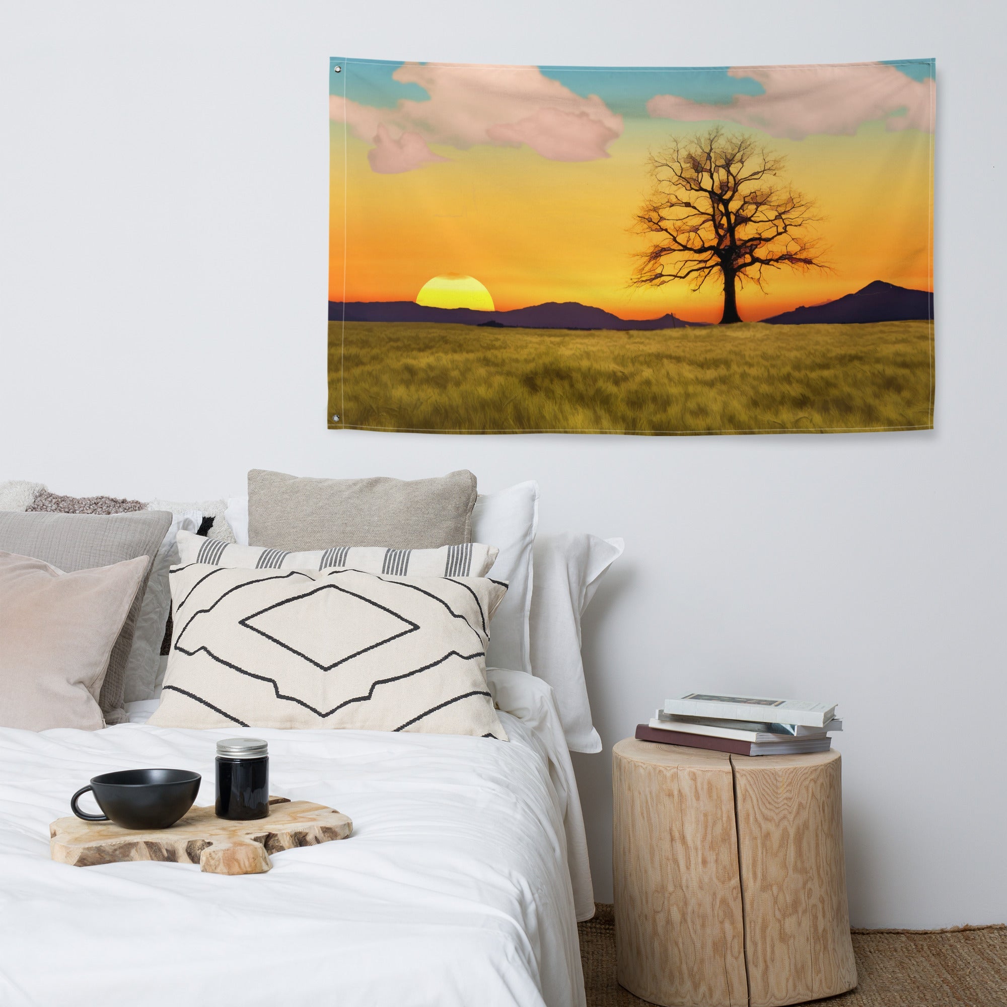 Sunrise Flag Tapestry wall hanging-3