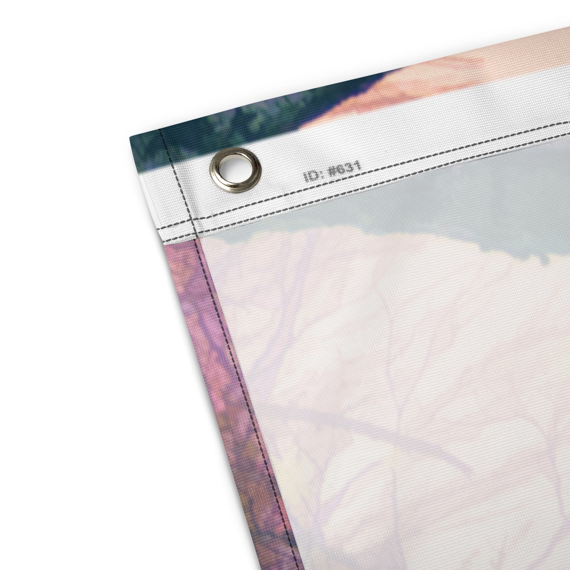 Angel In Love Painting Flag Tapestry-2