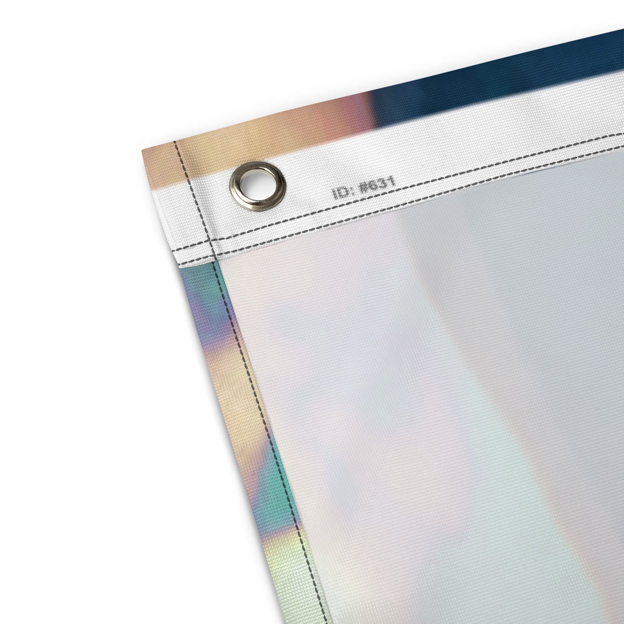 Lake Painting Flag Tapestry-2