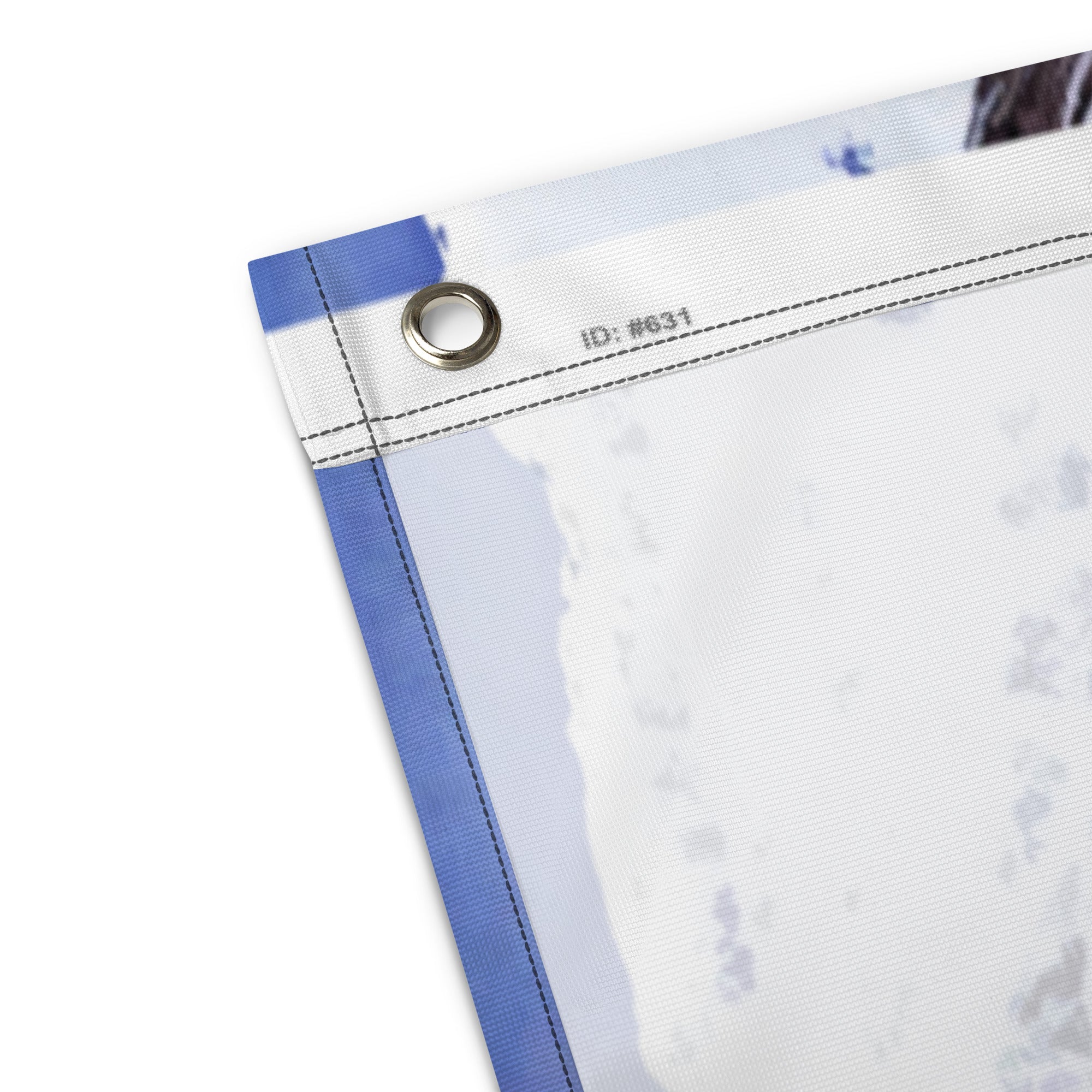 Snow Painting Flag Tapestry-2