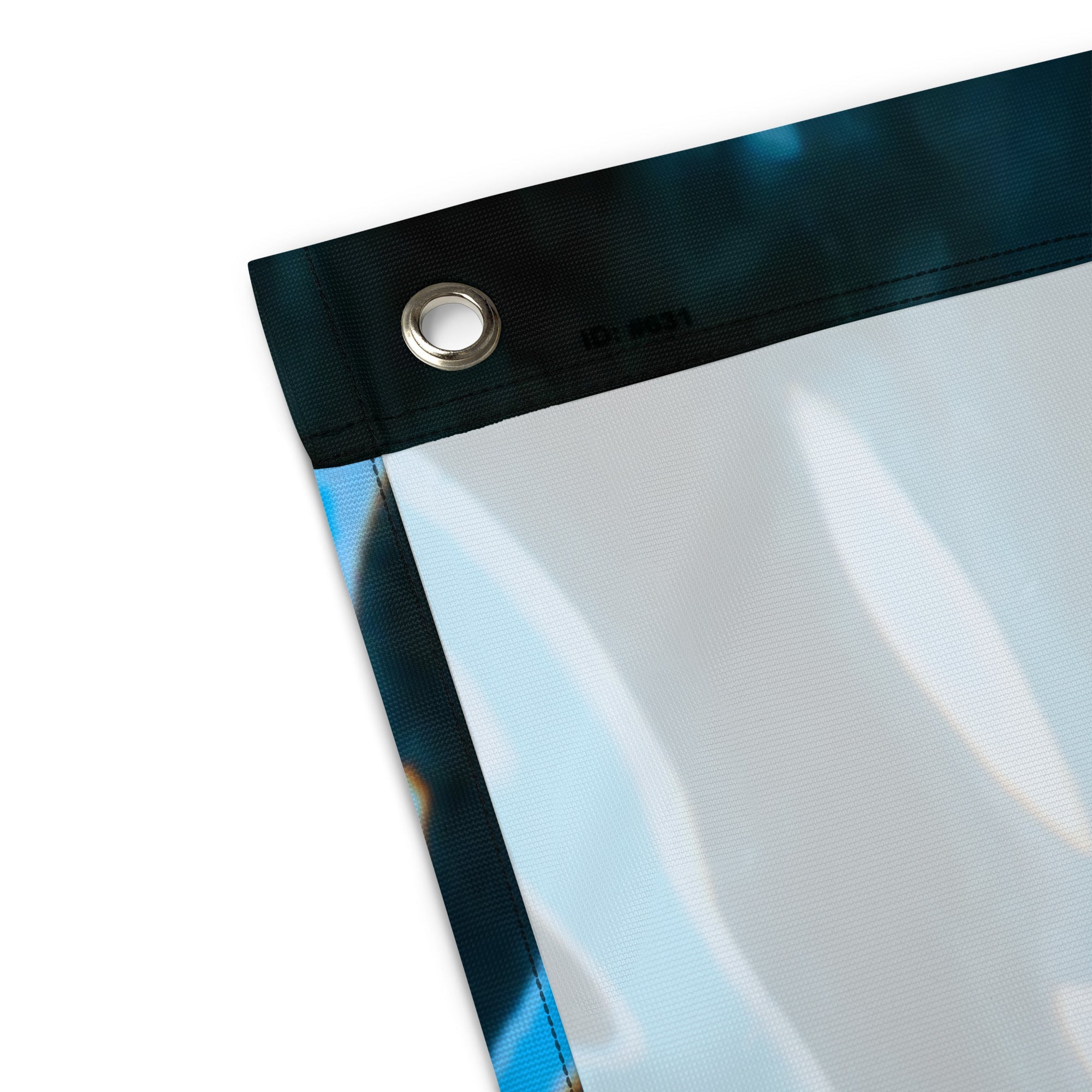 Turtle and Fish Art Flag Tapestry-2