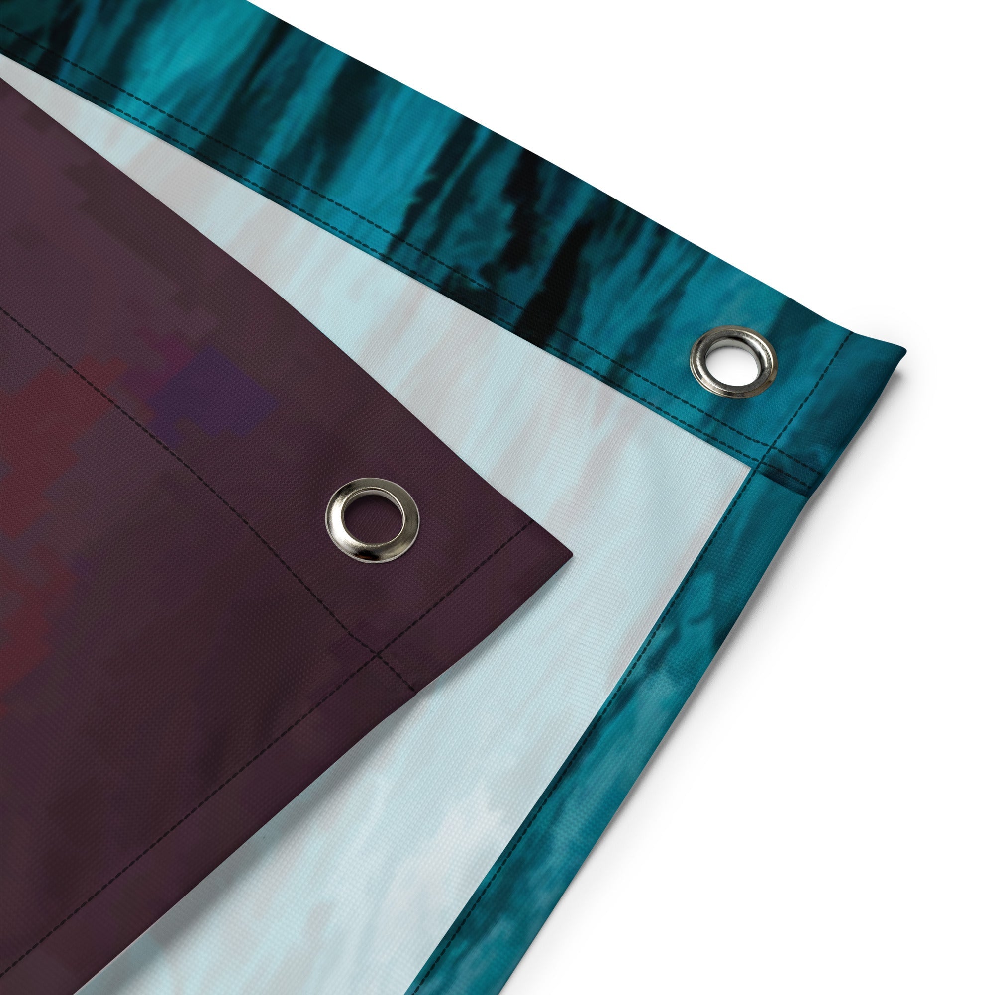 Sailing Ship and Moon Flag-2