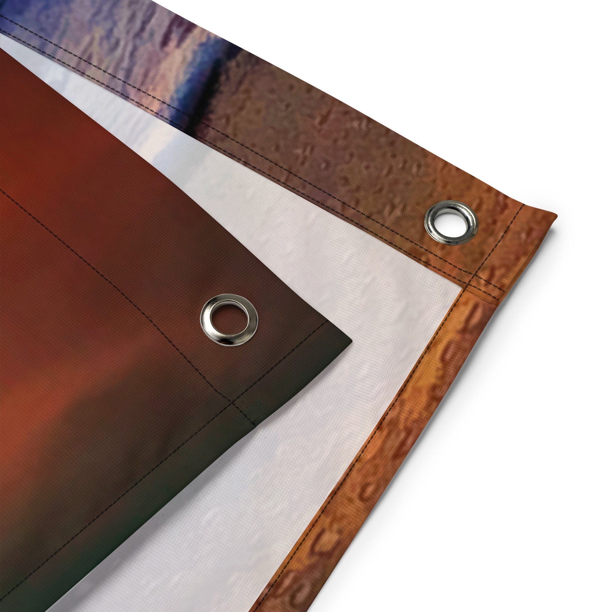 Beach  Sunrise Flag-3