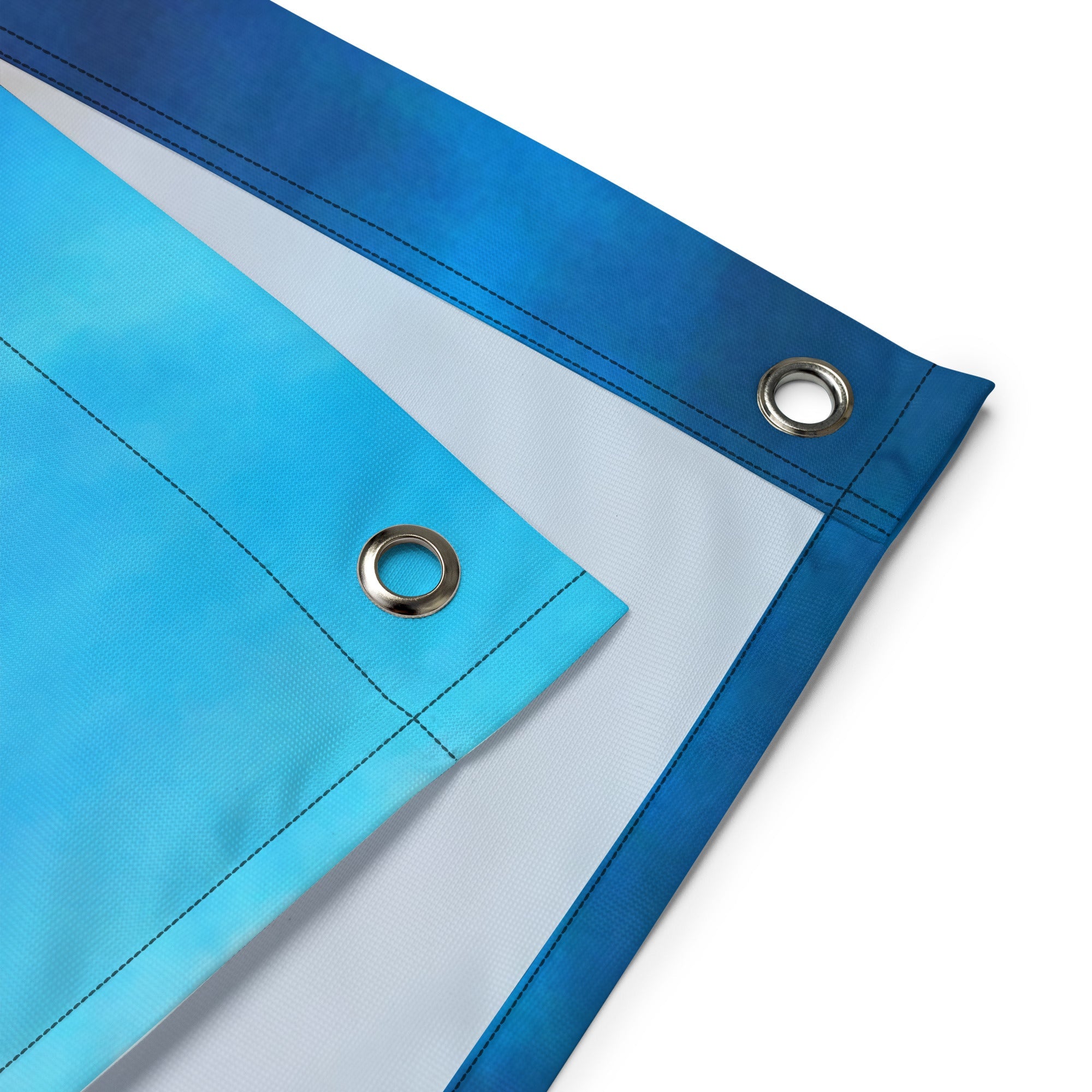 Fine art Landscape-Horizontol painting Flag-3