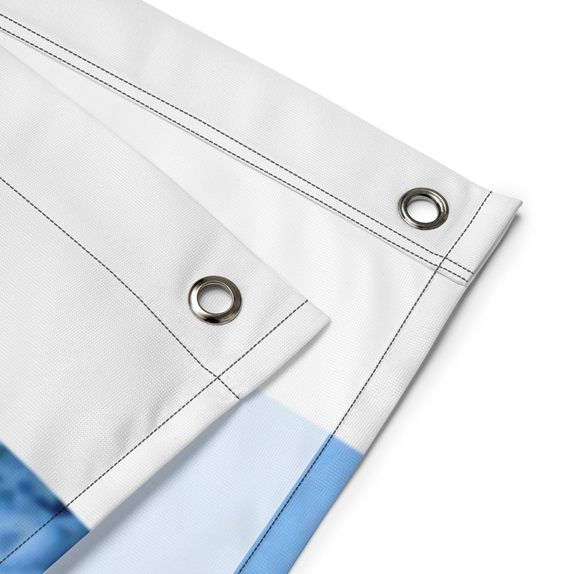 White Wolf Painting Flag Tapestry-3