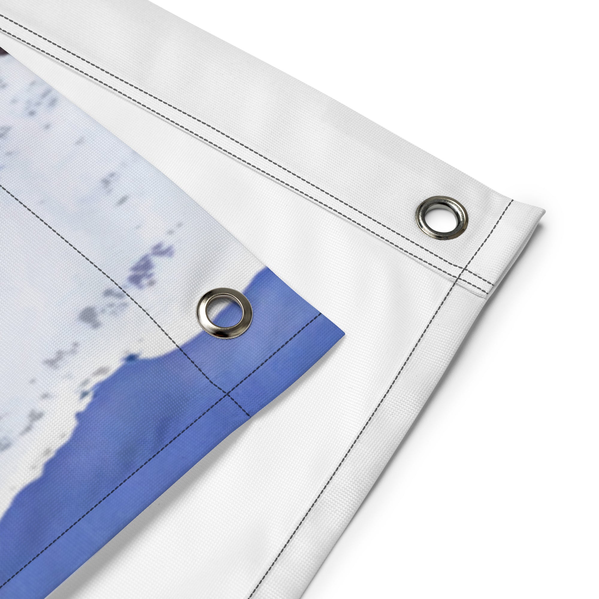 Snow Painting Flag Tapestry-3