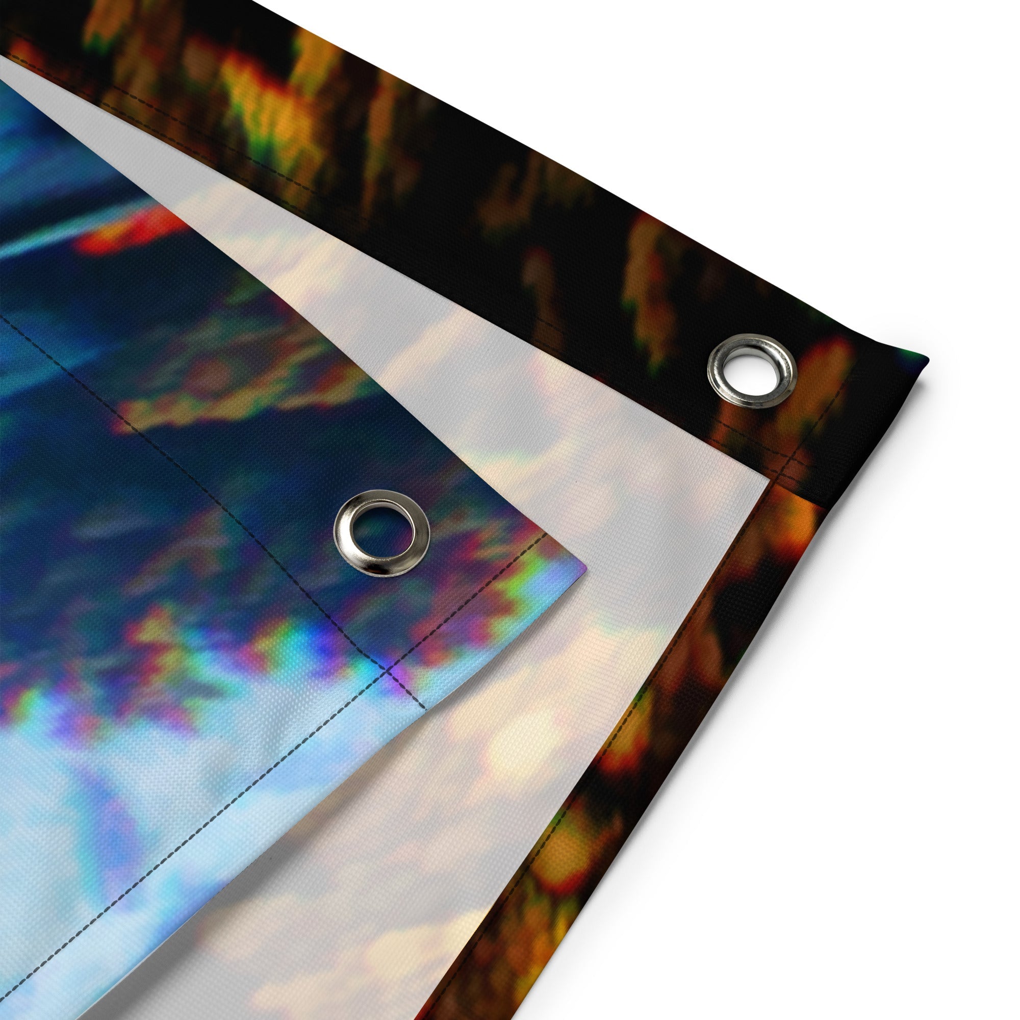 Turtle  art Oil Painting Flag Tapestry-2