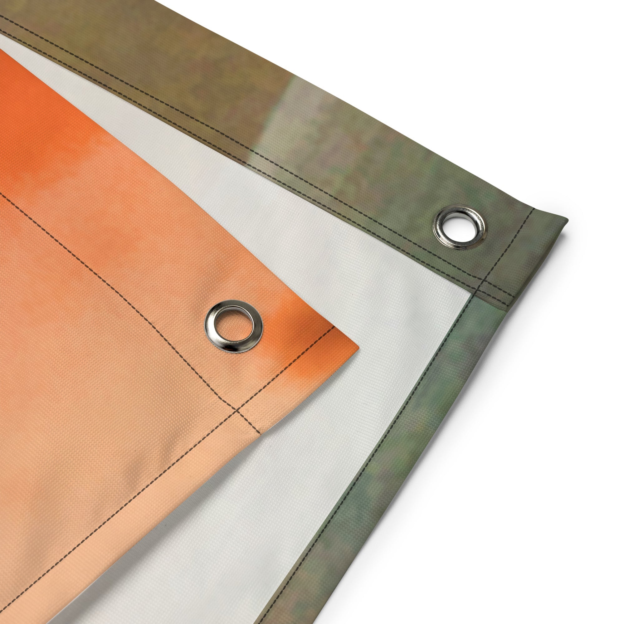 Santorini Wall Art Painting Flag Tapestry-2