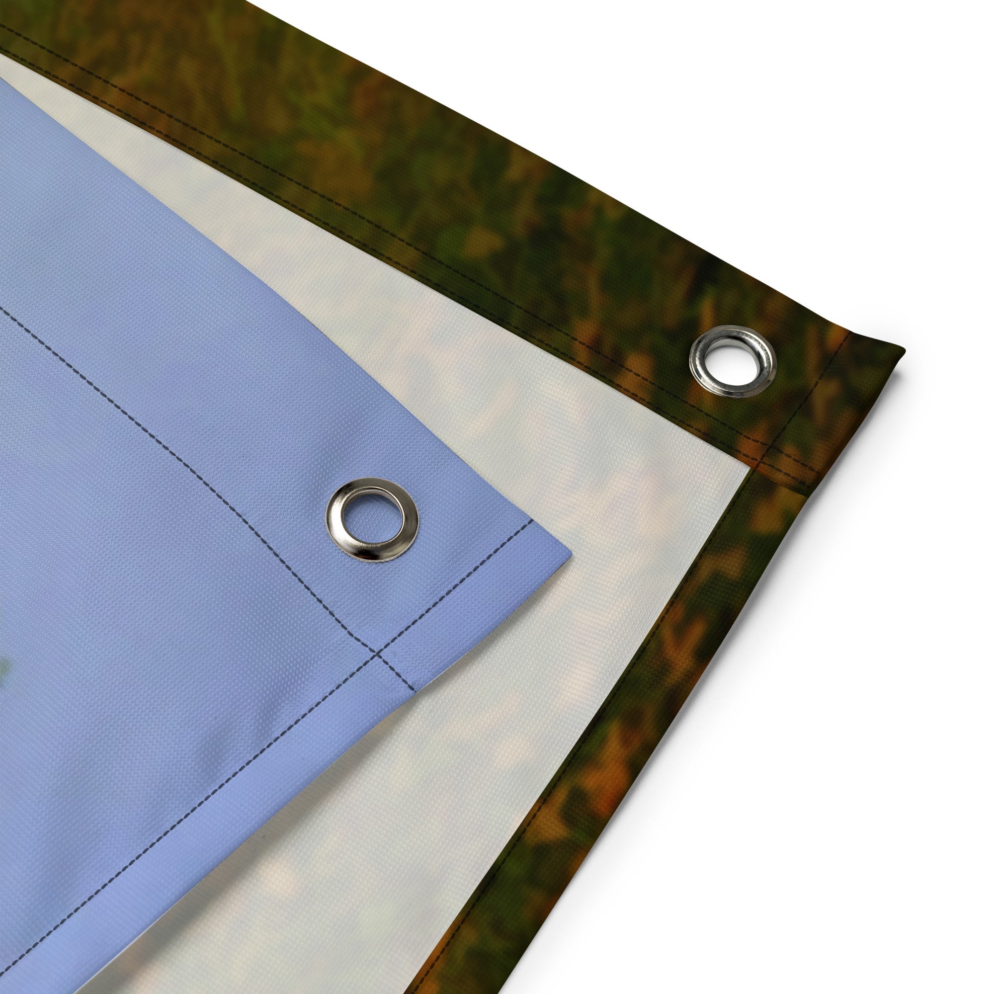 Love Under Tree Painitng Flag Tapestry-2