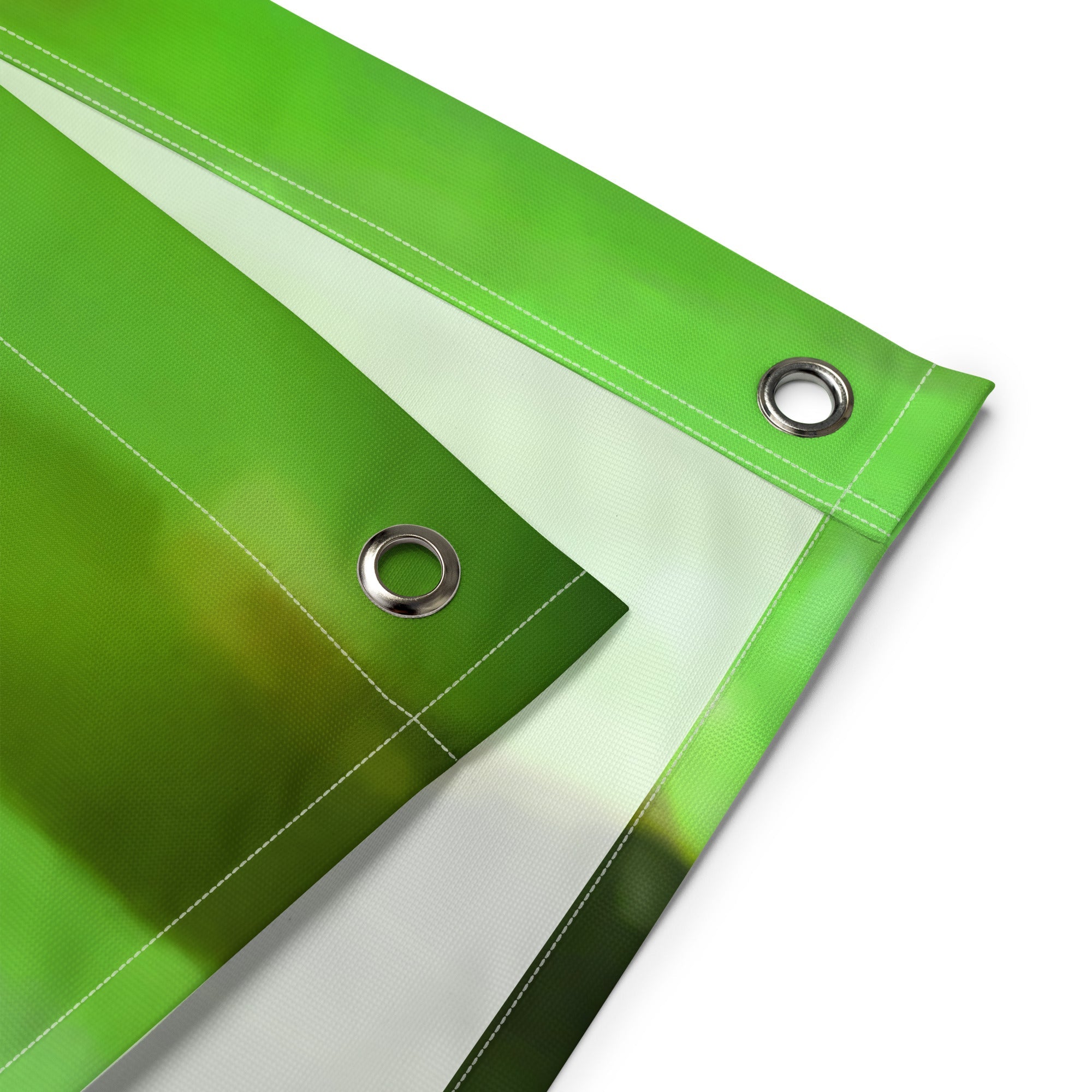 Flower Bud Pond Painting Flag Tapestry-2