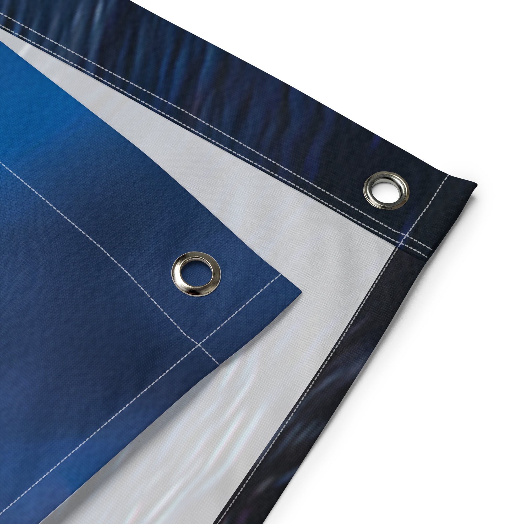 Ocean Clouds  Painting Flag Tapestry-2