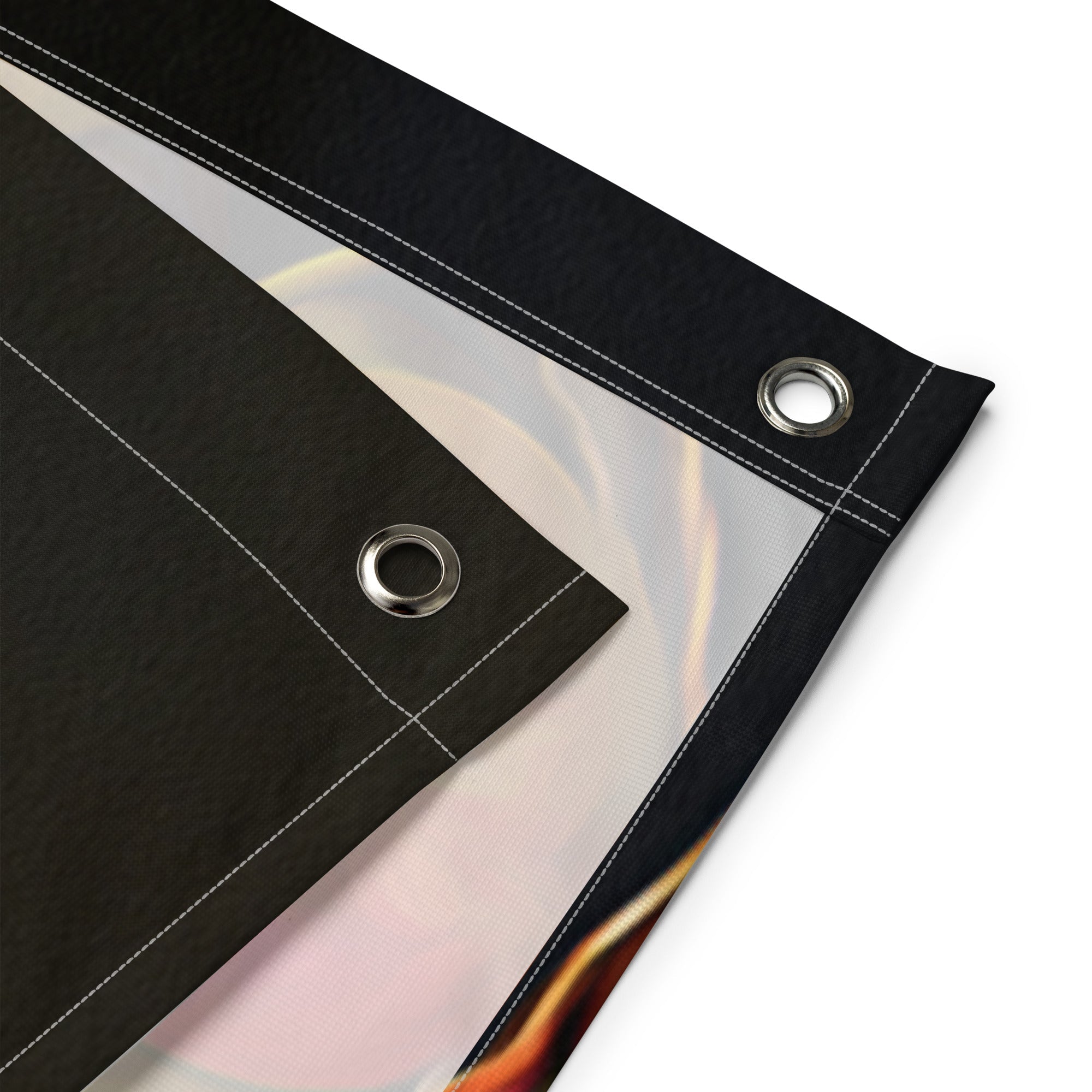 Fruits Painting 3 Flag Tapestry-2