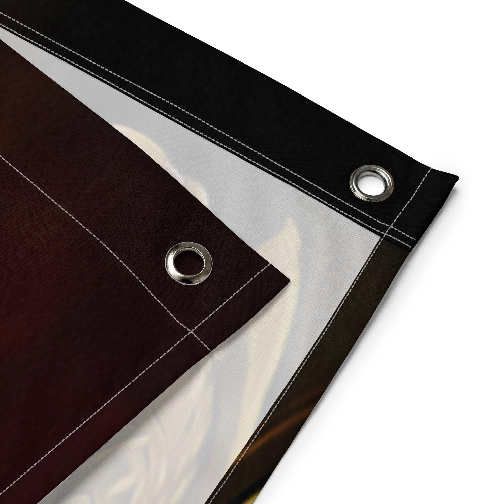 Still Life  Fruits Painting 3 Flag Tapestry-2